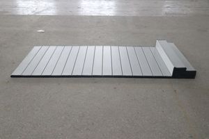 Quảng trường ngoài trời thương mại hiển thị bảng nhôm gấp Dã Ngoại bảng 147x55cm cuộn lên gấp bảng - Product Image 3