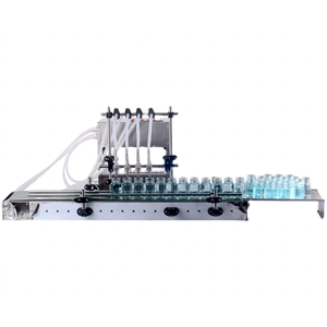Machine de remplissage automatique de poudre à haute précision à quatre têtes avec bouchonnage pour bouteilles en verre de qualité alimentaire et emballages en papier - Product Image 1