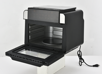 Friteuse à air numérique électrique grande capacité 15L 1800W, four sans huile avec contrôle de minuterie 90 min pour la cuisine domestique