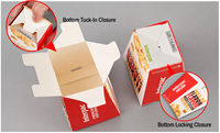 Boîte à frites jetable personnalisée, en papier résistant à la graisse, pour frites, emballage pour la restauration rapide, à emporter, pour les collations