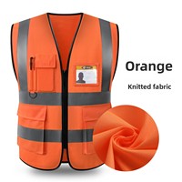 Gilet de sécurité avec poches, en toile, pour le travail, été, ANSI, vert, meilleur gilet de sécurité pour hommes