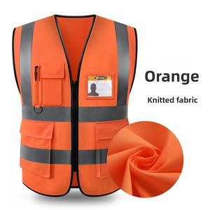 Chaleco de Seguridad con Bolsillos, Chaleco de <span class=keywords><strong>Trabajo</strong></span> de Lona para Verano, Chaleco de Seguridad Verde ANSI, Los Mejores <span class=keywords><strong>Chalecos</strong></span> de Seguridad para <span class=keywords><strong>Hombre</strong></span> - Product Image 6