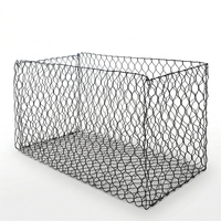 Cesta de Gabión Hexagonal Tejida Recubierta de PVC Anticorrosión para Proyectos de Conservación de Agua