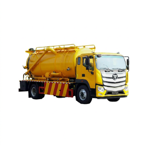 FOTON 4x2 Sewage Dredging Truck 15CBM Tank, LHD/RHD Selectable, Realize Combined Sewer Cleaning And <b>Sludge</b> Suction Operation - Product Image 1
