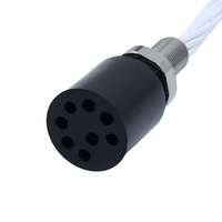 Connecteur sous-marin étanche haute intensité YingDiGe, prise femelle 10 broches, norme IP68, 100-1500V, laiton doré