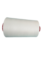 Couleur blanche de qualité supérieure 40S/2 500g 100% fil à coudre filé en polyester