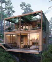 Hôtel Conteneur Moderne Alibaba : Luxe, Portable, Facile à Assembler, 20 pieds, Modulaire, en Panneaux Sandwich, avec Structure en Acier Respirante