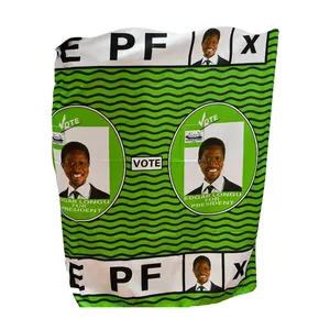 非洲风格棉布选举促销品超级选举材料面料