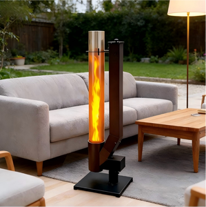 Wholesale Patio 304 Stainless Steel Portable Outdoor Pellet <strong>Heater</strong> Wood Pellet <strong>Rocket</strong> Stove for Camping and Garden Parties - Product Image 4