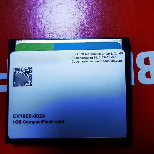 Plc Cx1900-0024 1gb Compactflash Card Brand New Ship by Dhl/fedex/ups Bulk Supply