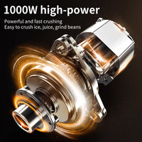 Fruit 1000W Mengmachine Huishoudelijke Vleesmolen Mixer Roestvrij Staal Automatische Sapcentrifuge Blender Voedselverwerker