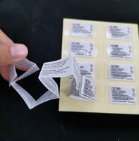 Étiquettes autocollantes de livret personnalisé, étiquette en relief, usine