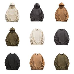 Sudadera con Capucha de Felpa Gruesa de 420g, Sudadera con Forro Polar, Sudadera Cálida con Capucha para Deportes y Uso Casual - Product Image 5