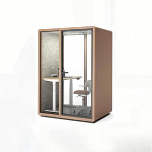 Cabine individuelle en aluminium pour réduction du bruit de 30 dB, design moderne pour les réunions de bureau, les bureaux à domicile, les appartements, les salons - Product Image 1