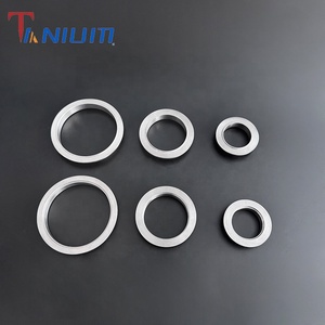 Conector de tubo de escape de titanio con brida macho+hembra tipo V-Band de 32-127 mm y abrazadera de acero inoxidable <span class=keywords><strong>para</strong></span> coches - Product Image 4