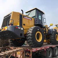 Multifunktionaler LW500KN Radlader mit optionalem Greifer und Seitenkippschaufel