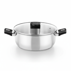 Pentola Elite in acciaio inox con coperchio in vetro 30 cm (Monix M240330) - Product Image 2
