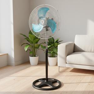 Promotional Mechanical Plastic Energy Efficient Adjustable Height Oscillating Electric <b>Fan</b> for Hotel & Household Use - Product Image 3