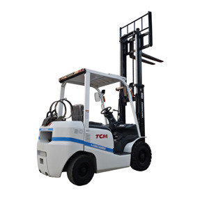 รถยก TCM มือสอง 3 ตัน รุ่น TCM FD30 ใช้แก๊ส LPG พร้อมระบบไฮดรอลิก ยกข้างได้ ยางตัน - Product Image 1