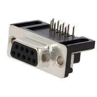 Conector Electrónico de Alta Durabilidad MHDD9F-T-B-S-RBM, Sensor de Efecto D-Sub, Serie MHDD, Semiconductor Electrónico de Orificio Pasante