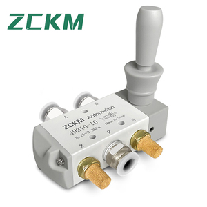 4h310-08 5/2 AirTAC tay hoạt động điều khiển hướng van khí nén tay kéo đòn bẩy Van điều khiển - Product Image 3