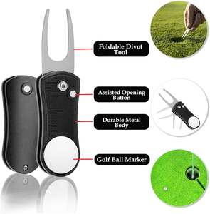 ชุดอุปกรณ์กอล์ฟ Golf-EZ 6-in-1 พร้อมแปรงเช็ดไม้ แปรงปรับแนว ที่ซ่อมกรีฟ และลูกกอล์ฟ - Product Image 4