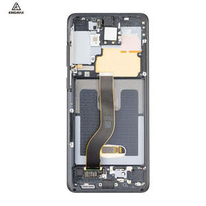 Écran SM-<span class=keywords><strong>G986</strong></span> Super Amoled Original pour <span class=keywords><strong>Samsung</strong></span> S20 + 5G LCD d'origine avec cadre pièces de réparation d'assemblage de téléphone portable - Product Image 4