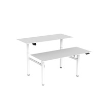 Table élévatrice à cadre en fer de style moderne conçu directement en usine, réglable en hauteur pour le jeu d'apprentissage au bureau avec échantillon gratuit