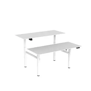 좋은 디자인 사무실 학습 게임 테이블 책상 높이 조절 철 프레임 리프팅 테이블