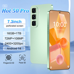 <span class=keywords><strong>โทรศัพท์</strong></span>มือถือรุ่นใหม่ Hot50 Pro หน้าจอ Incell ระบบ Android ขนาด 7.3 นิ้ว ความจุ 16G 1TB รองรับ 4G LTE CDMA แท้ สำหรับเล่นเกม รุ่น Global - Product Image 5