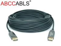 ABCCABLS Aktives Glasfaser-DisplayPort-DP-DP-Videokabel für Bühnen-LED-Bildschirme und Studio-Langstreckenübertragung