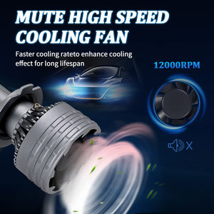 Faro Delantero LED para Automóvil 300W 50000LM Bombilla H4 H7 H11 9005 Luz LED Automotriz para Sistema de Iluminación de Coche Camión y Motocicleta - Product Image 3