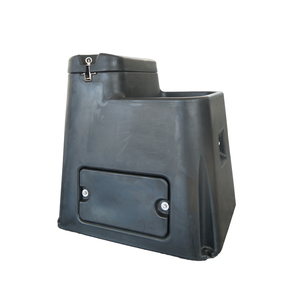 Bebedero de vaca de industria pesada negra de caballo, bebedero de agua de vaca automático de plástico de una pieza - Product Image 6