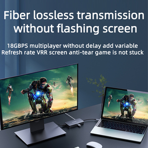 Fibre optique active ultra-haute vitesse 4K 8K <span class=keywords><strong>Micro</strong></span> <span class=keywords><strong>HDMI</strong></span> <span class=keywords><strong>DVI</strong></span> Displayport <span class=keywords><strong>vers</strong></span> <span class=keywords><strong>DVI</strong></span> câble pour l'ingénierie Pipline - Product Image 5