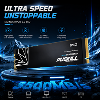 قرص صلب داخلي للألعاب PUSKILL SSD M.2 2280 NVMe PCIe 3.0 X4 بسعة 1 تيرابايت و2 تيرابايت عالي الأداء لـ PS5 وأجهزة الكمبيوتر