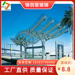 Steel Frame <b>Canopy</b> Flat <b>Roof</b> Waterproof Carport Customized Design For Outdoor Use - Product Image 2
