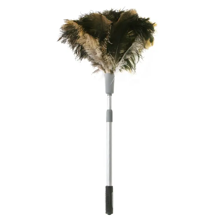 Manufacturer High Quality Cheaper Top Quality Ostrich Feather Duster wood handle duster for Family Sofa Dust Removal Duster