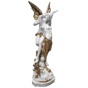 Estatua de fibra de vidrio griega de fama mundial, escultura de Ángel besándose, <span class=keywords><strong>estatuas</strong></span> de Ángel de amor - Product Image 1