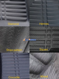 Thảm Trải Sàn Xe Hơi 3d 5d Thảm Phủ Đĩa Sâu Cao Cấp Bằng Da Pvc Eva Kim Cương Cho Mitsubishi <span class=keywords><strong>Mirage</strong></span> G4 - Product Image 2