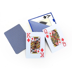 Vente en gros du fabricant <span class=keywords><strong>32</strong></span> <span class=keywords><strong>cartes</strong></span> à jouer Baloot personnalisées PVC Koweït Arabie Saoudite Logo imprimé 63*88/57*87MM taille papier Poker Deck - Product Image 1