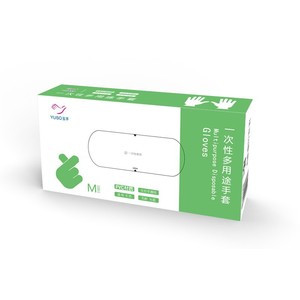 Gants jetables Jade Hands en PVC transparent épaissi, pour usage domestique, coiffure, protection et inspection, 100 pièces - Product Image 2