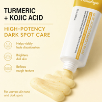 Crème Visage Correctrice Anti-Taches Blanches et Éclaircissante à l'Acide Kojique et au Curcuma, Hydratante pour Tous Types de Peaux, Marque Privée