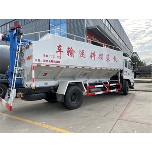 Camión de Transporte de Alimentos a Granel, Nuevo, Diésel, Manual, de Alta Resistencia, para Avicultura, Marca Dongfeng - Product Image 4