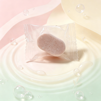 Tablettes effervescentes pour lavage des mains, parfum océan, écologiques, 4g, format voyage, recharge portable