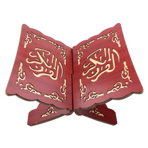 Eid Mubarak Ramadán Soporte de Biblia artesanal de madera para decoraciones de Ramadán EID - Product Image 3
