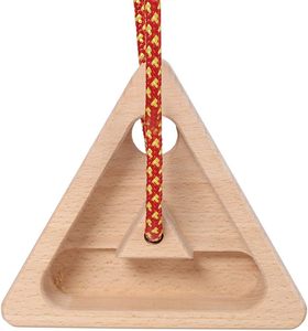 Triángulo de Escalada Portátil de Abedul (13.3x2.9cm) para Entrenamiento de Fuerza y Entretenimiento - Product Image 5
