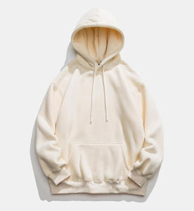 Sudadera con Capucha Gruesa de Felpa de 500g, Fabricante de Sudaderas con Logotipo Personalizado, Sudadera Deportiva de Color Sólido con Capucha - Product Image 6