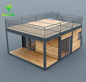 Chiocciola di lusso di vendita calda prefabbricata di colore <span class=keywords><strong>in</strong></span> <span class=keywords><strong>legno</strong></span> piccola casa <span class=keywords><strong>case</strong></span> del contenitore <span class=keywords><strong>per</strong></span> la casa vivente della Villa - Product Image 5