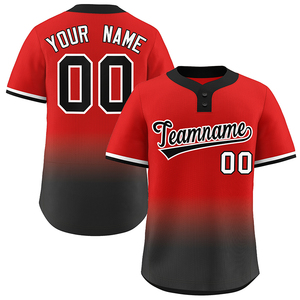OEM Logo de broderie personnalisé nom dégradé de couleur chemise de baseball impression numérique séchage rapide polyester USA taille maillot de baseball pour hommes - Product Image 6