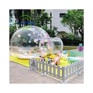 Bubble Tourist Destination House Pump Bubble Gum Play House Clear Bubble House Commercial Advertisement For Sale